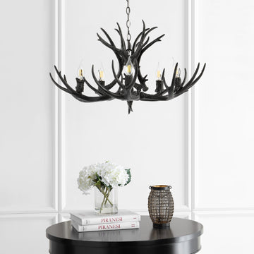 Eldora Adjustable Resin Antler LED Chandelier